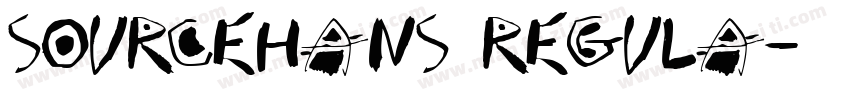 sourcehans regula字体转换